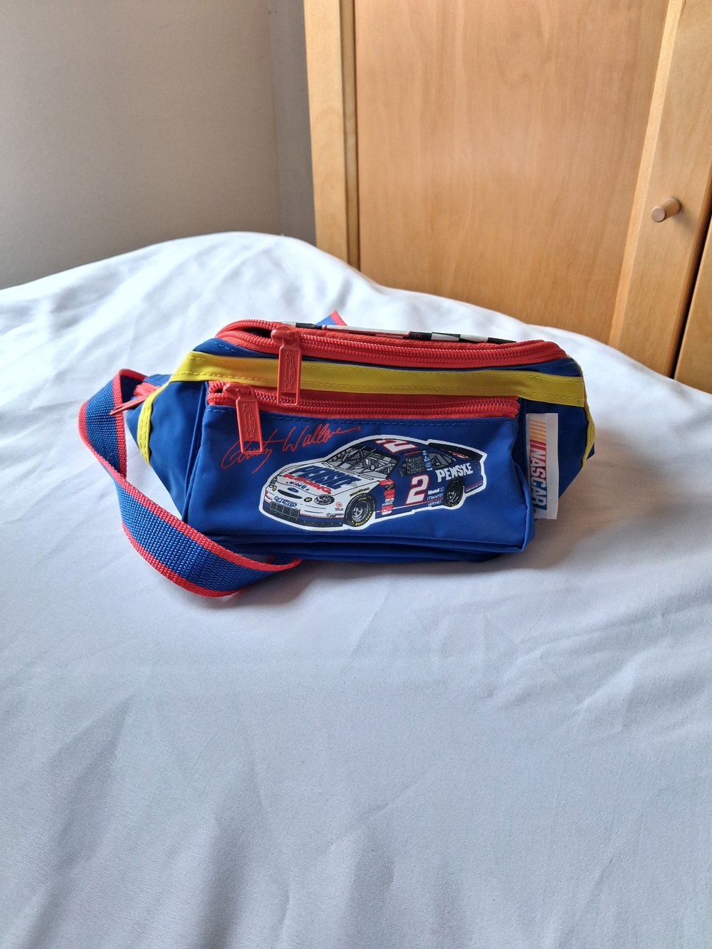 ColorBlock Nascar Racing Waist Bag Fanny Pack